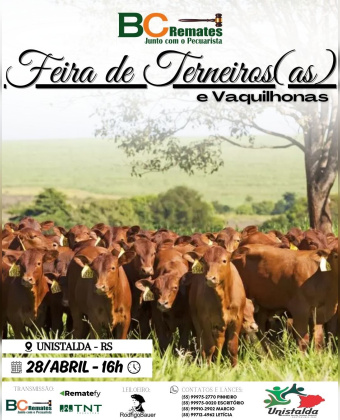 Feira de Terneiros, Terneiras e Vaquilhonas